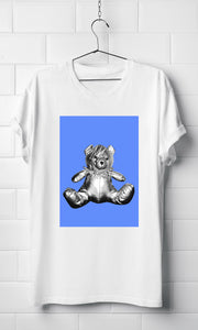 Blue Teddy Gaga - Organic T-shirt