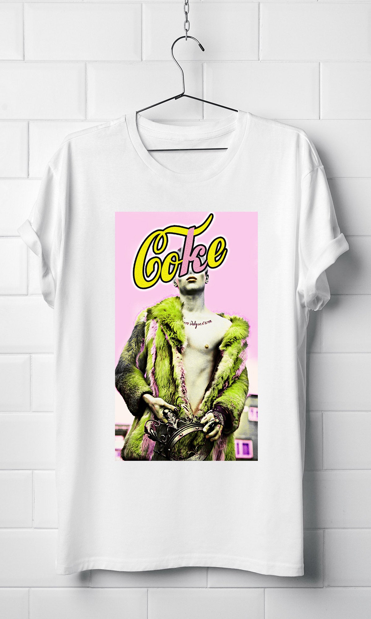 Coke Prince - White Organic T-shirt