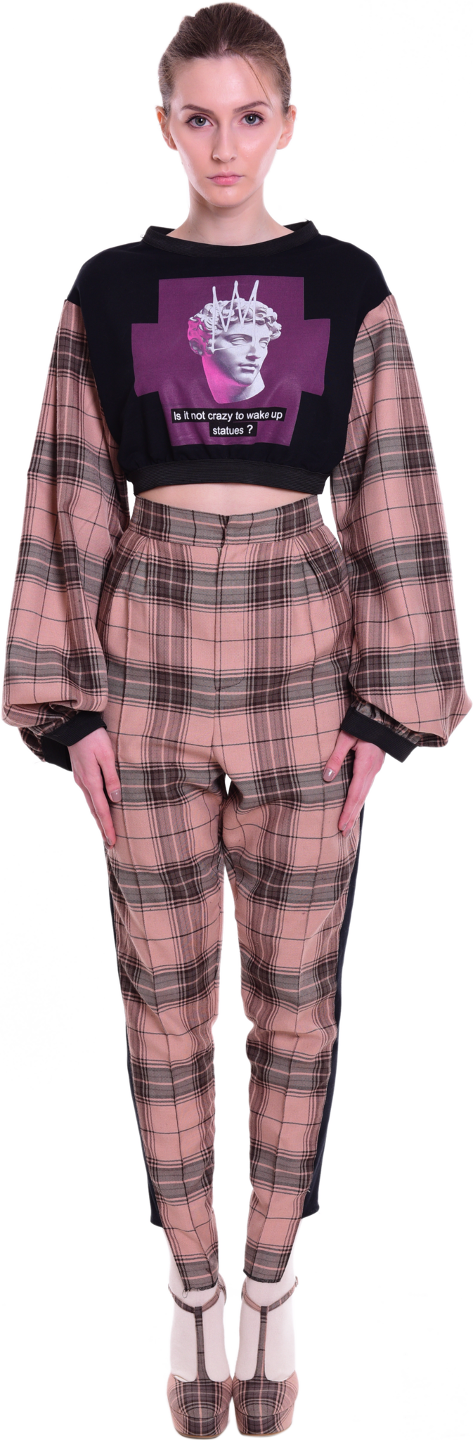 Lined Tartan Attitude Pants