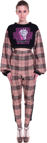 Lined Tartan Attitude Pants