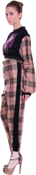 Lined Tartan Attitude Pants
