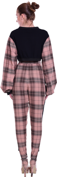 Lined Tartan Attitude Pants