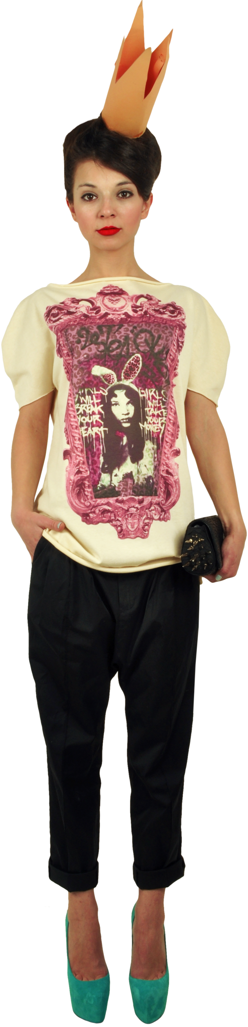 Princely T-Shirt "Princess Alice" in Vanilla