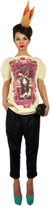 Princely T-Shirt "Princess Alice" in Vanilla