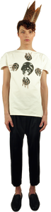 Princely T-Shirt "Crazy Maze" in Milk