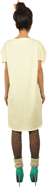 Long Princely T-Shirt "Princess Alice" in Vanilla