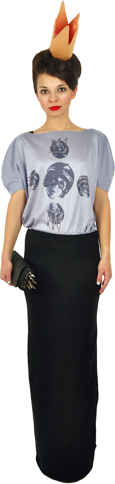 Flawless Mermaid's Skirt in Raven