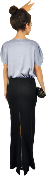 Flawless Mermaid's Skirt in Raven