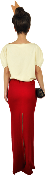 Flawless Mermaid's Skirt in Lipstick