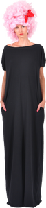 Princely maxi dress in Carchoal Black