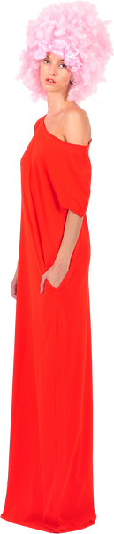 Princely maxi dress in Poppy Red