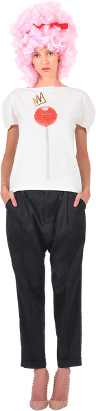Princely "Royal Lollipop" T-shirt in Whip Cream